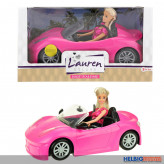 Modepuppen-Spielset "Cabrio - Lauren Deluxe"