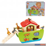 Holz-Steckspiel "Arche Noah" 21-tlg. - 27 cm