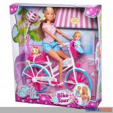 Steffi Love - Modepuppen-Spielset "Bike Tour - Fahrrad-Tour"