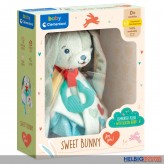 Baby-Plüschtier "Kuscheltuch Hasenbaby - Sweet Bunny"