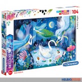 Brilliant Puzzle "Feen-Nacht / A Fairy Night" 104 Teile