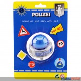 Fahrrad-Sirene "Polizei" mit Licht- & Soundfunktion