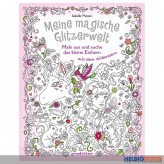 Kreativ-Stickerbuch "Meine magische Glitzerwelt - Einhorn"