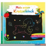 Kreativ-Buch "Mein erster Kratzelblock - Hund"