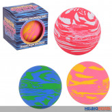 Marmorierter Gummi-Springball "Marble Bounce Ball" 6 cm