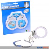 Metall-Handschellen "Police Officer"