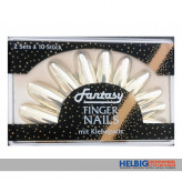 Fingernägel-Set gold - zum Aukleben - 2er-Set