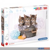 Kinder-Puzzle "Süsse Katzenbabies / Lovely Kittens" 180 T.