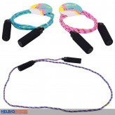 Springseil "Jumping Rope Soft Grip" 220 cm - sort.