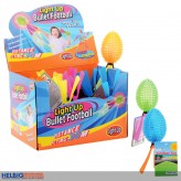 Schleuderball mit Licht "Light Up Bullet Football" sort.