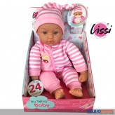 Baby-Puppe "Sprechende Baby Puppe" 38 cm - 24 Sounds