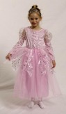 Kostüm Prinzessin - pink - Gr. 98-104