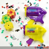 Konfetti-Pistole kl. "Confetti Gun Mini" inkl. 18 Schuss