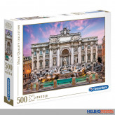 Puzzle "Trevi Brunnen Rom / Fontana di Trevi" 500 Teile