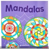 Malbuch "Mandalas" - violett