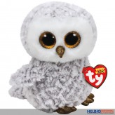Glubschi's/Beanie Boo's - Eule "Owlette" weiss-grau - 24 cm