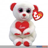 Beanie Bellies - Bär "Desi" mit Love-Herz - 17 cm
