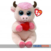 Beanie Bellies - Kuh "Sprinkles" mit Herz - 17 cm