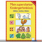 Lernblock "Mein superstarker Kindergartenblock"