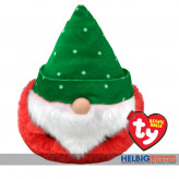 Plüsch-Ball "Beanie Balls Weihnachtsmann Gnom grün" Ø 10 cm