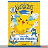 Pokemon - Kreativ-Buch "Superstarker Sticker- & Rätselspass"