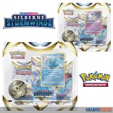 Pokemon - SWSH12 "Silberne Sturmwinde" 3-Pack Booster (DE)