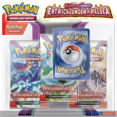 Pokemon - "Karmesin & Purpur" KP02- 3-Pack Booster (DE)