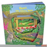 Pappen-Fenster-Bilderbuch "Henri, der kleine Hase"