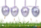 Deko-Eier "Metallic" 4er Set - B-Ware