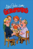 Karte Geburtstag "Kartenspieler"