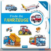 Bilderbuch "Drehscheibenbuch - Finde die Fahrzeuge"