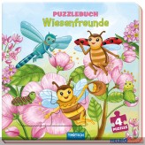 Puzzlebuch "Wiesenfreunde" 4 Puzzles