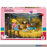 Kinder-Puzzle "Bibi & Tina - Auf dem Heuboden" 150 Teile