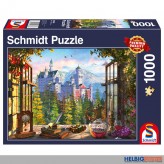 Puzzle "Blick aufs Märchenschloss" - 1000 Teile