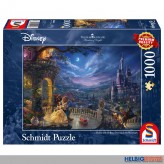 Puzzle "Kinkade: Disney - Die Schöne & d. Biest" 1000 Teile