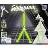 Magnet-Spielzeug-Set "Supermag Glowstix" 7-tlg.