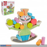 Holz-Balance-Spiel "Big Tree - Clown" 15-tlg.