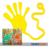 Klebende Klatschhand "Giant Stickyhand" 3-sort.