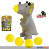 Popper-Schuss-Dino "Dinoworld" inkl. 5 Bällen