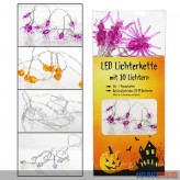 LED-Lichterkette "Halloween" 4-sort.