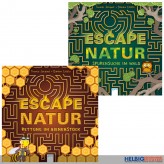Lernbuch / Escape Buch "Escape Natur" 2-sort.