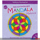 Malbuch "Mein extradicker Mandala Malblock"