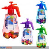 Wasserbomben-Füller "Pump-Flasche" inkl. 100 Wasserbomben