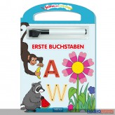 Schreib & wisch weg-Buch "Erste Buchstaben & Zahlen" 2-sort.