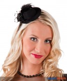 Haarreif / Tiara "Pearlette" - rot