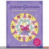 Malbuch "Zaberhafte Glitzermandalas - Elfen & Feen"