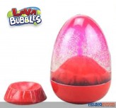 Vulkan-Ei "Lava Bubbles" 10 cm - sort.