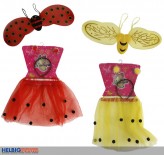 Kinder-Kostüm-Set "Biene/Marienkäfer"