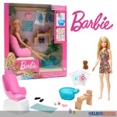 Barbie - Spielset "Wellness-Maniküre-Pediküre-Spa"