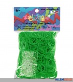 Rainbow Loom - Gummibänder "Dunkel-Grün"